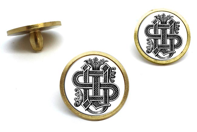 Christogram Entwined Golf Ball Markers